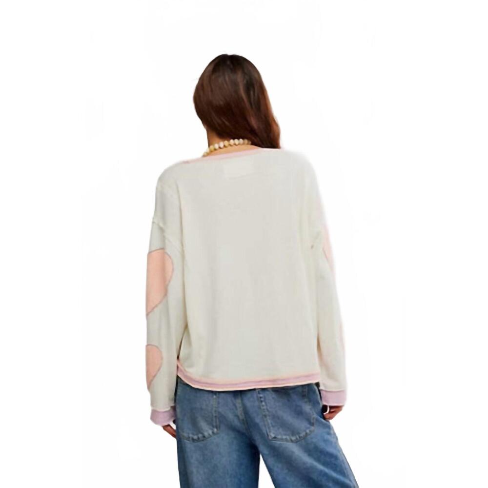 NEW FREE PEOPLE you're a star tee top in white - Picture 4 of 5